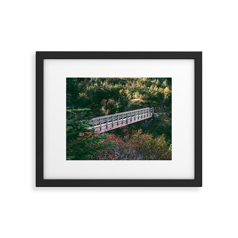 Trail Bridge III Framed Art Print Gallery Image 5