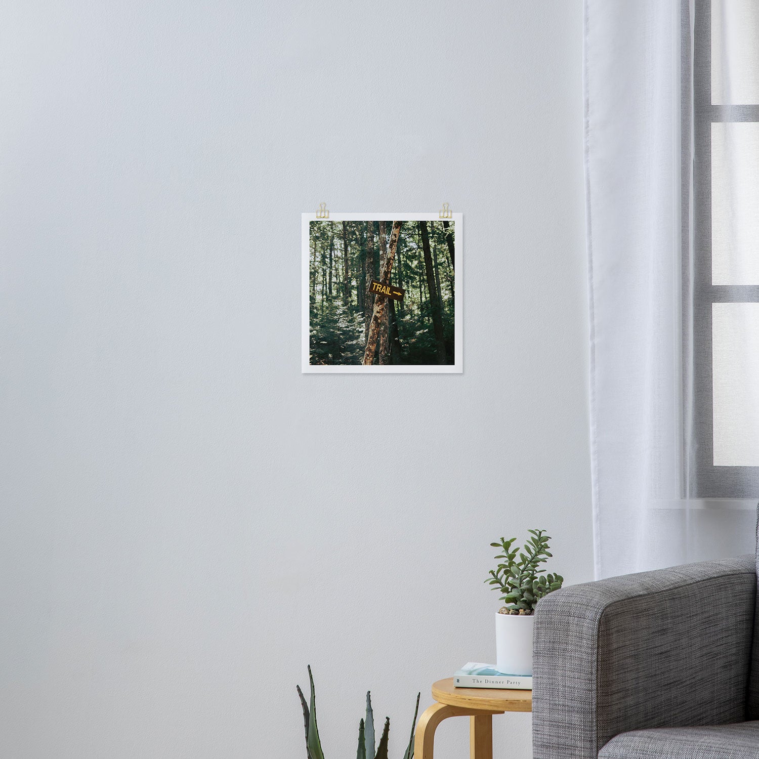Trail Sign Art Print Gallery Image 3