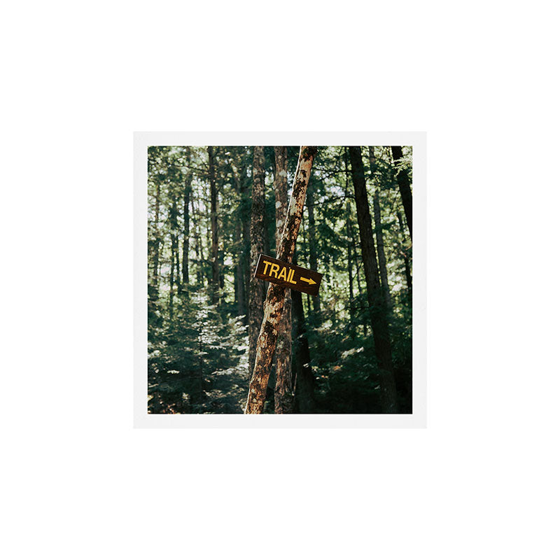 Trail Sign Art Print Gallery Image 1