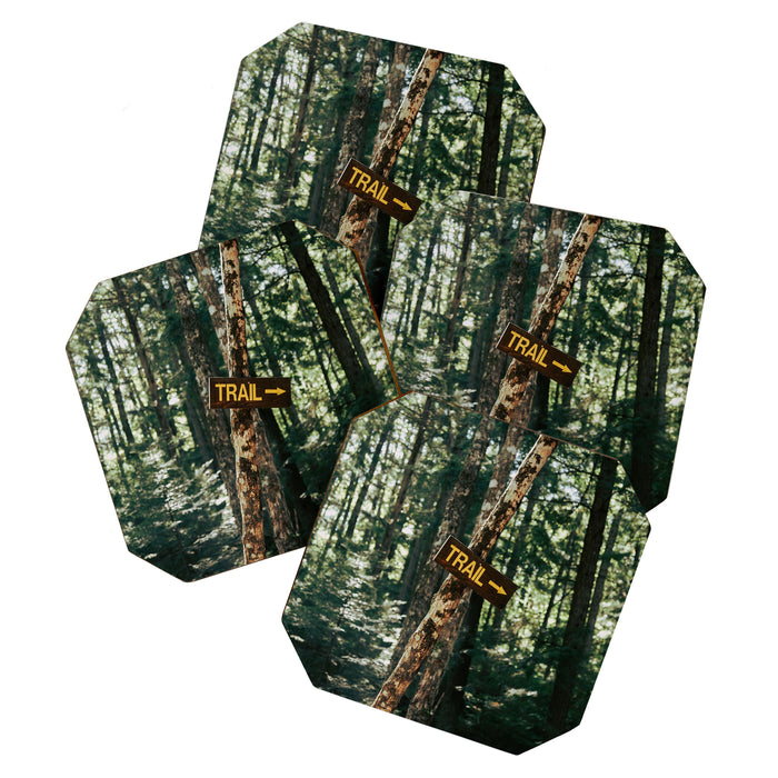 Trail Sign Coaster Gallery Image 1