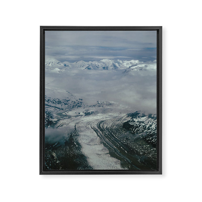 Trimble Glacier Framed Canvas Print Gallery Image 1