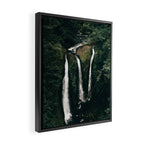 Triple Falls Framed Canvas Print Gallery Image 2