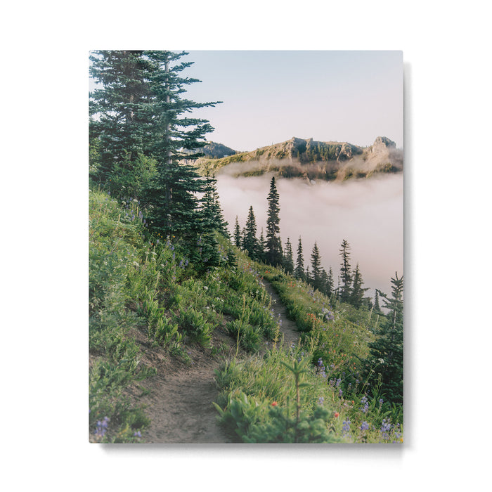 Wildflower Hike II Metal Print Gallery Image 1