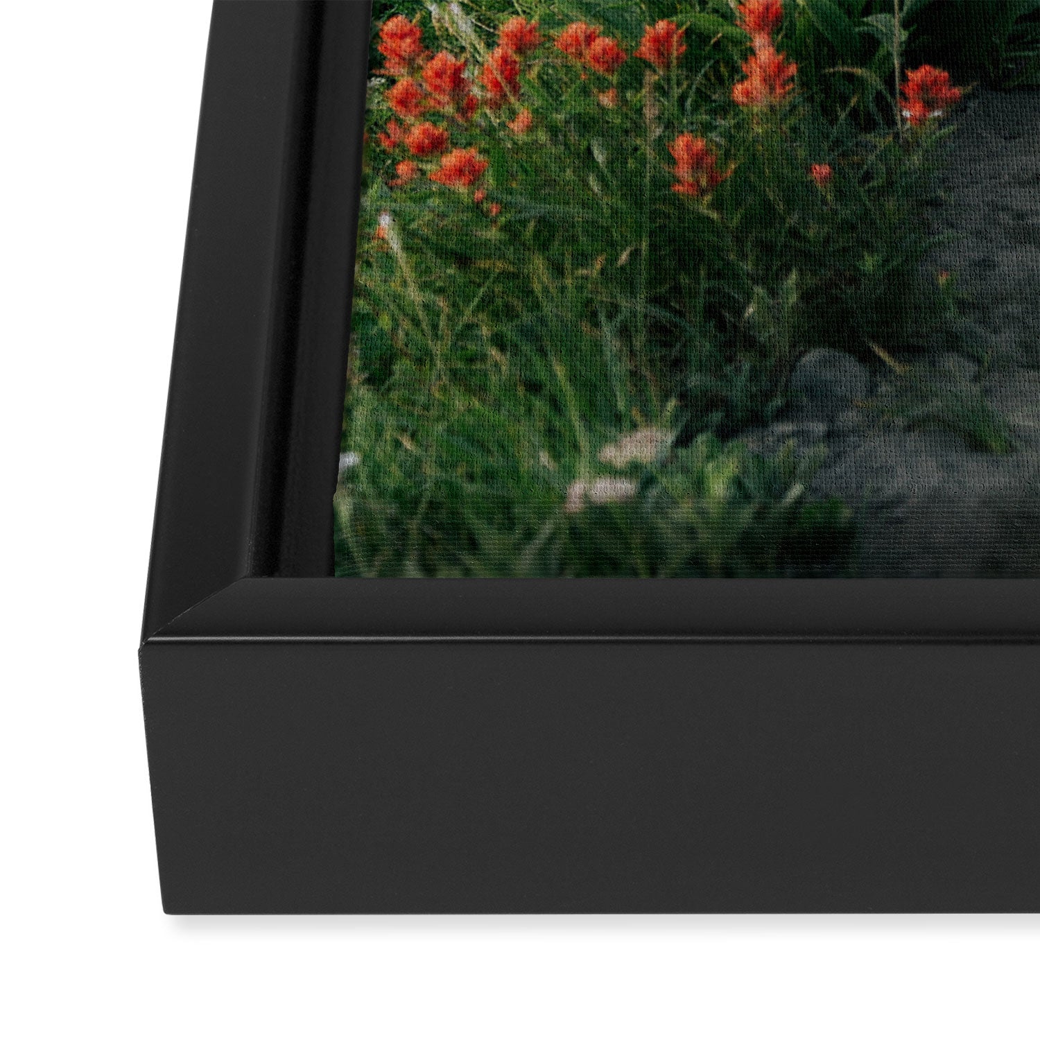 Wildflower Hike Framed Canvas Print Gallery Image 3