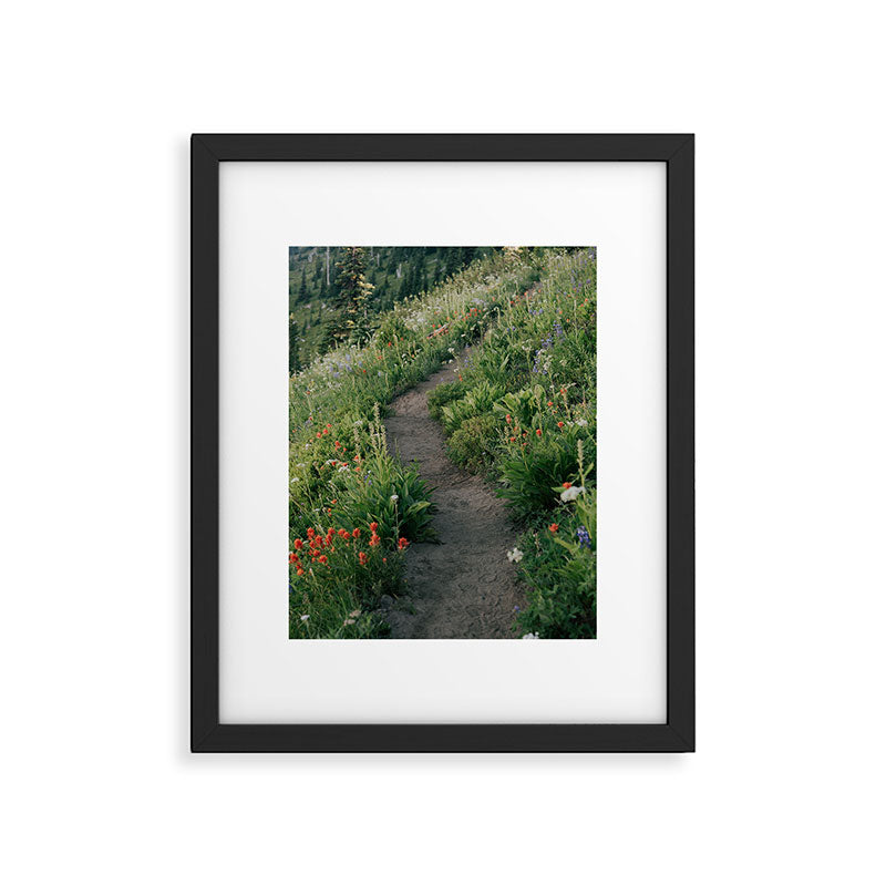 Wildflower Hike Framed Art Print Gallery Image 5
