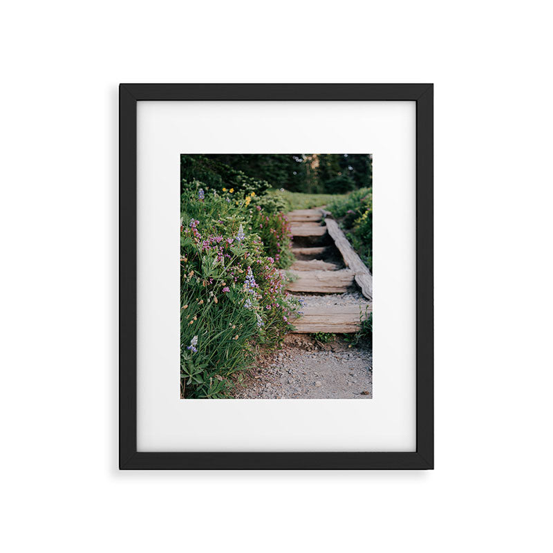 Wildflower Steps Framed Art Print Gallery Image 5