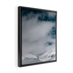 Winter Mountain Landscape II Framed Canvas Print Gallery Image 2
