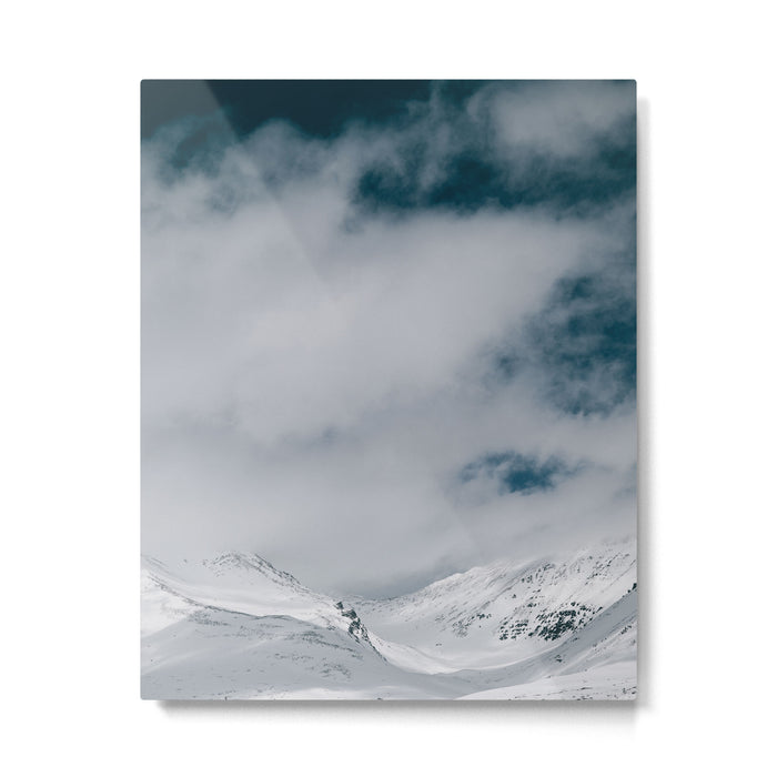 Winter Mountain Landscape II Metal Print Gallery Image 1