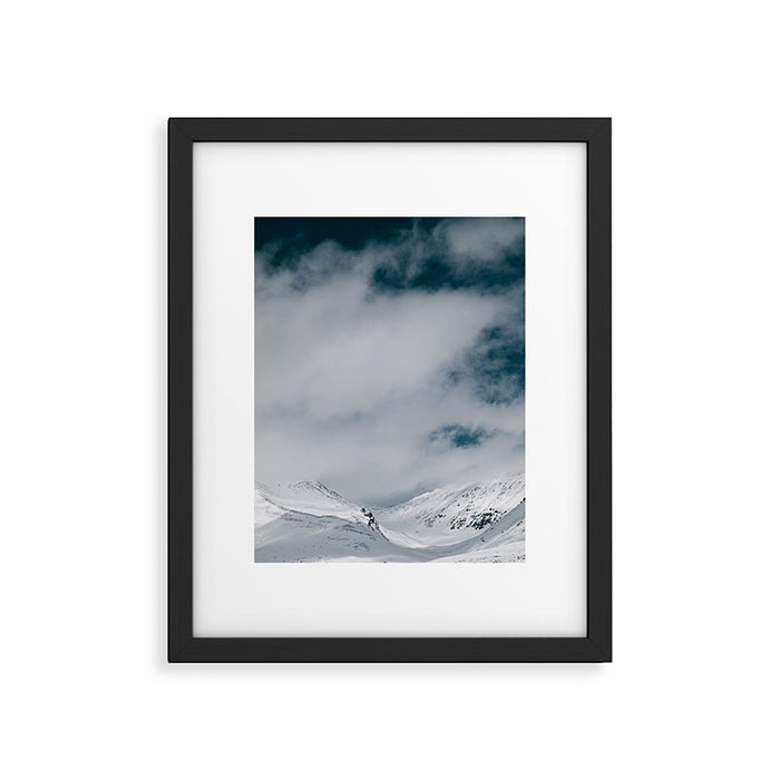 Winter Mountain Landscape II Framed Art Print Gallery Image 1