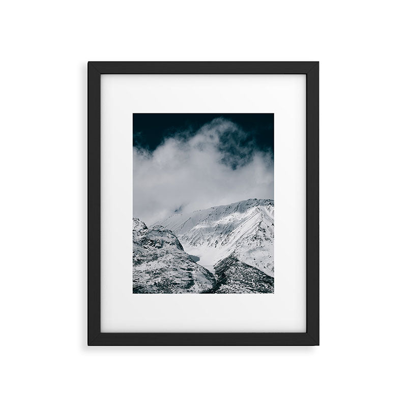 Winter Mountain Landscape Framed Art Print Gallery Image 5