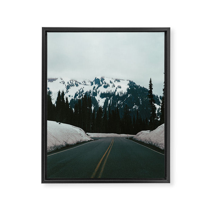 Winter's End Framed Canvas Print Gallery Image 1