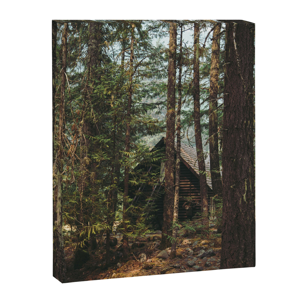 Woodland Cabin Canvas Print Gallery Image 6