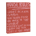 House Rules Art Print Canvas Print Gallery Image 6