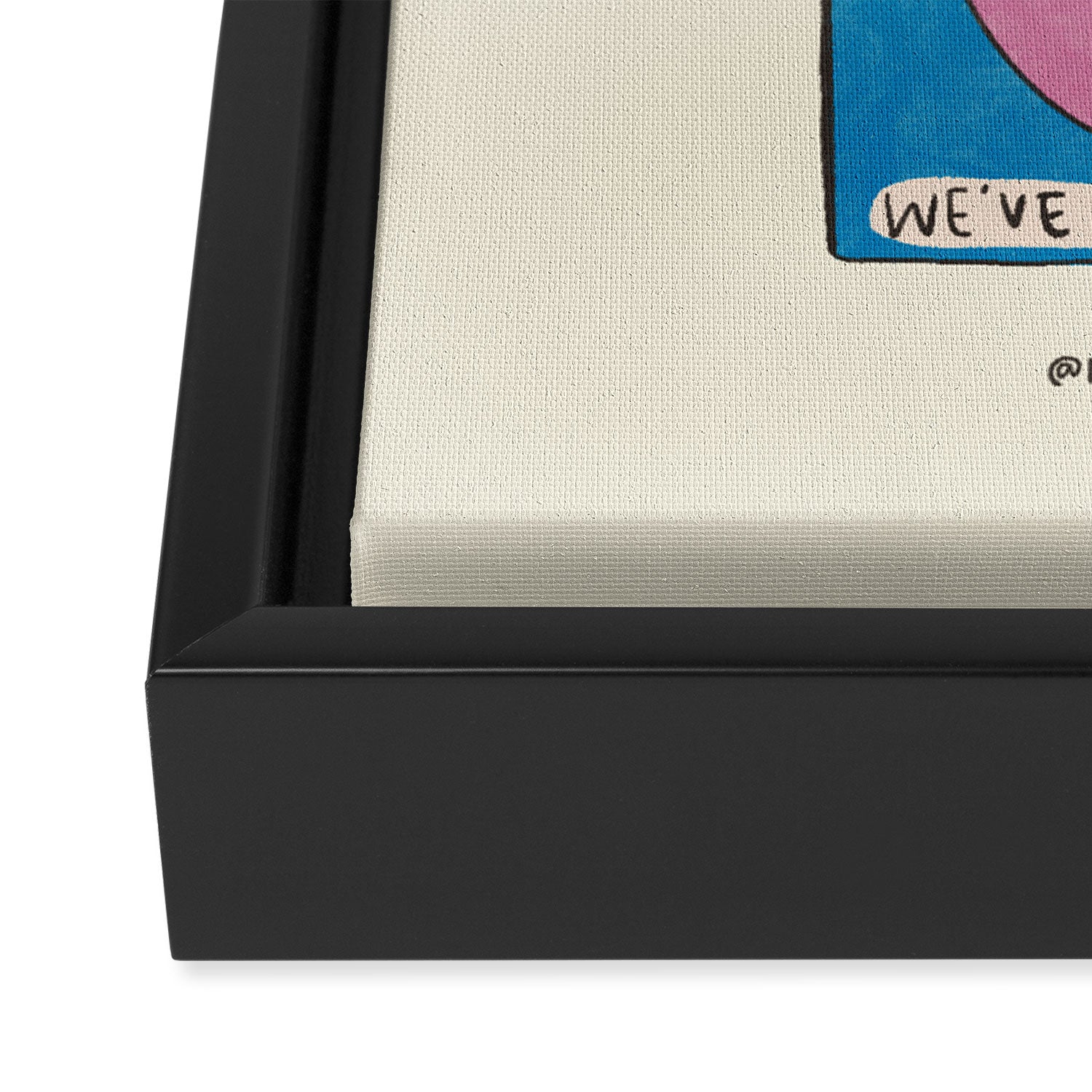 Match Made In My Head Art Print Framed Canvas Print Gallery Image 3