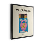 Match Made In My Head Art Print Framed Canvas Print Gallery Image 2