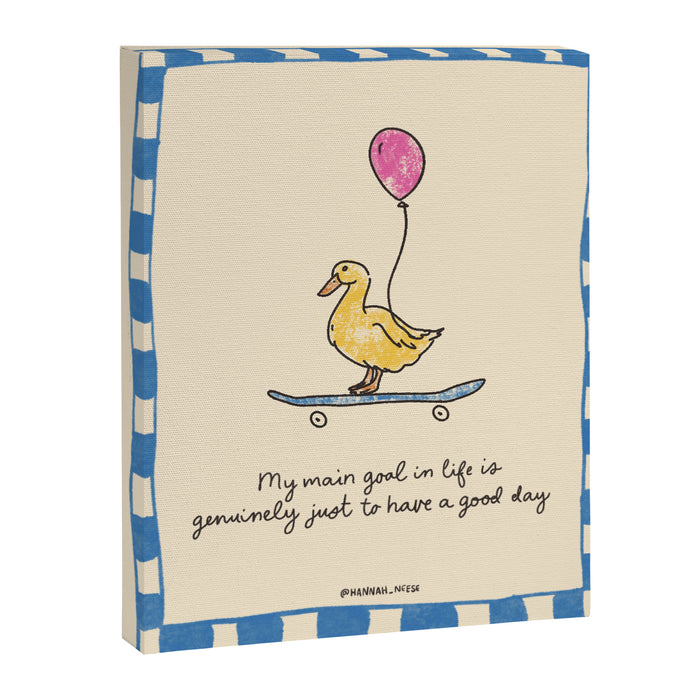 My Main Goal Art Print Canvas Print Gallery Image 1