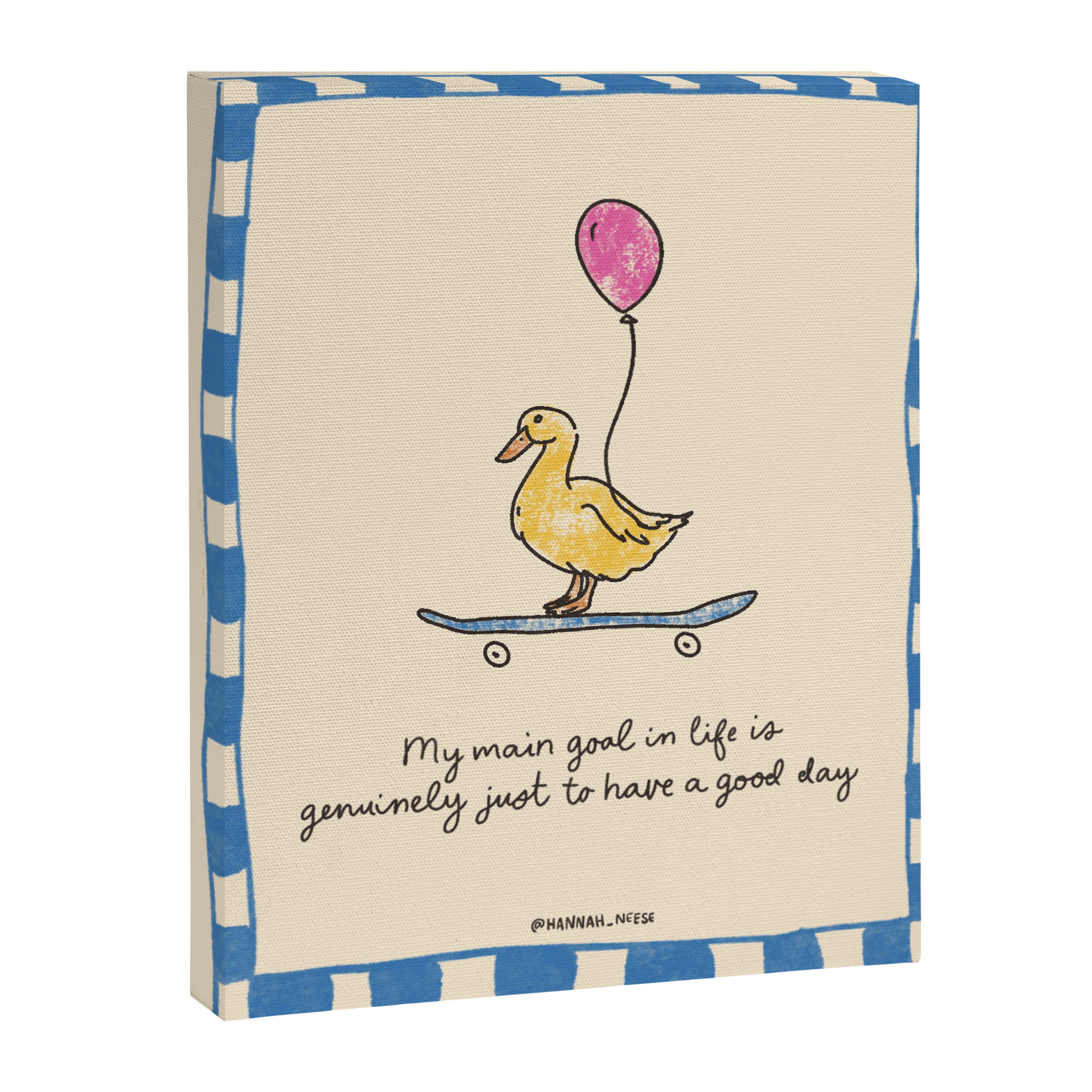 My Main Goal Art Print Canvas Print Gallery Image 6