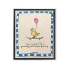 My Main Goal Art Print Framed Canvas Print Gallery Image 6
