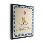 My Main Goal Art Print Framed Canvas Print Gallery Image 2