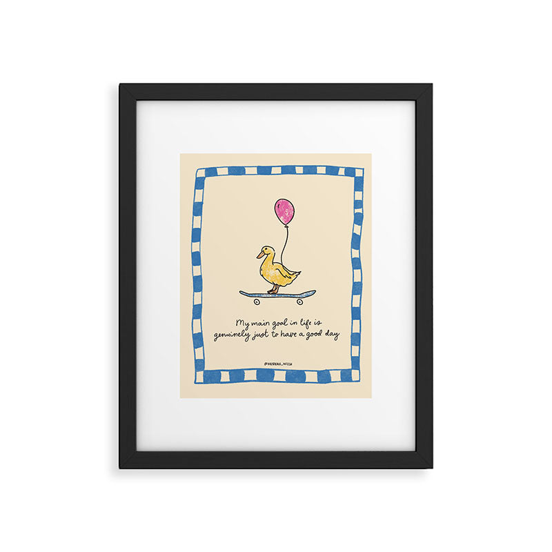 My Main Goal Art Print Framed Art Print Gallery Image 5