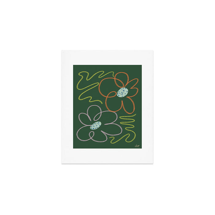 Flower Garden Art Print Gallery Image 1