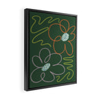 Flower Garden Framed Canvas Print Gallery Image 2