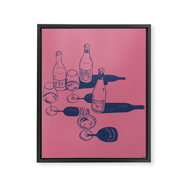 Having me a bevvy! Framed Canvas Print Gallery Image 6