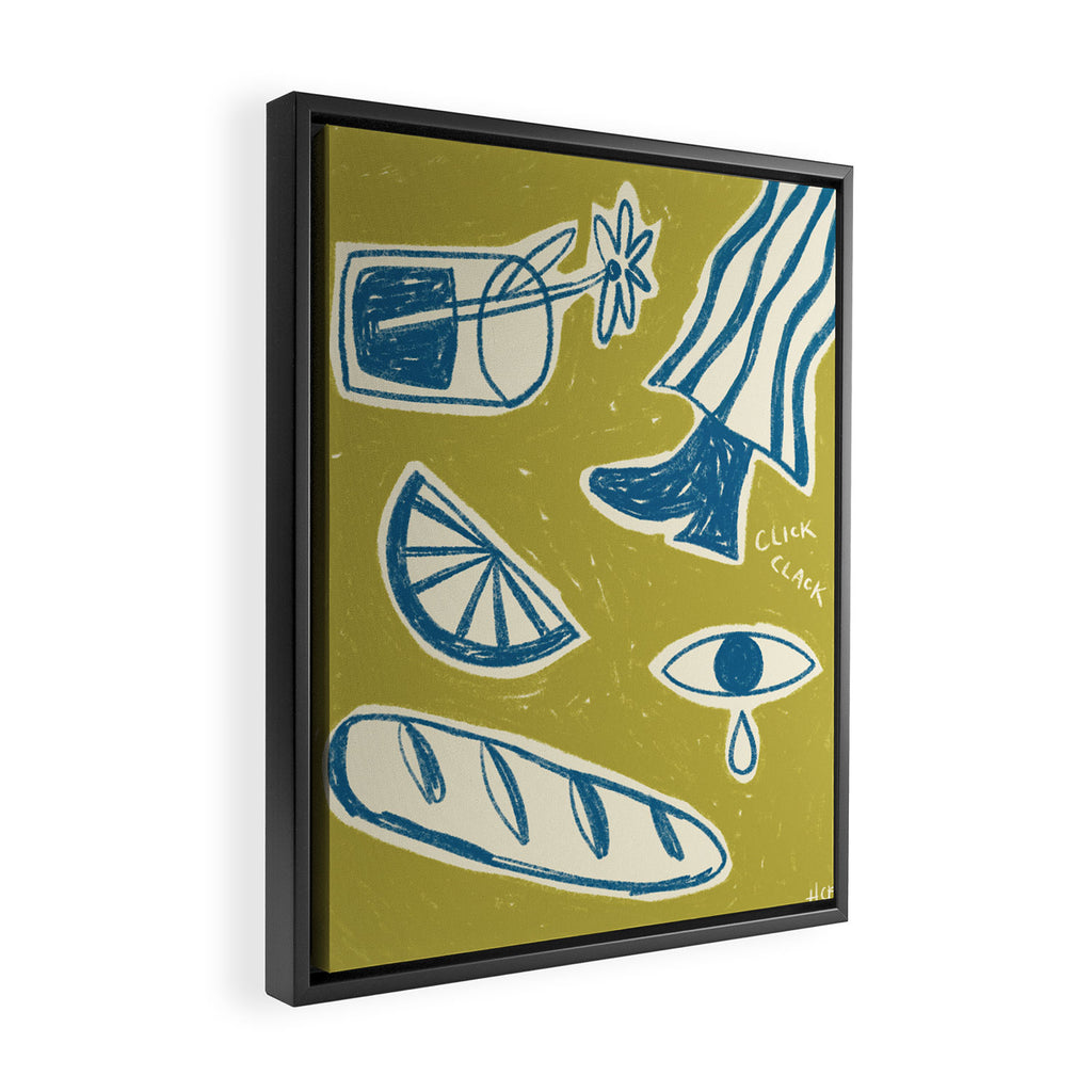 Some Things I Love Framed Canvas Print Gallery Image 2