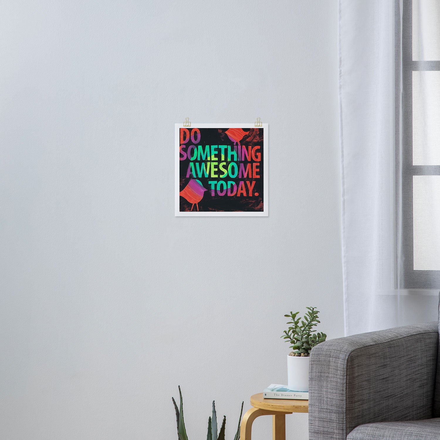 Do Something Awesome Today Art Print Gallery Image 3