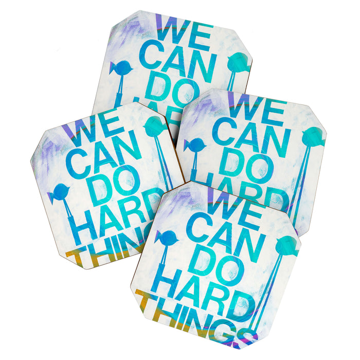 We Can Do Hard Things Coaster Gallery Image 1