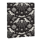 All Hallows' Eve - Black Ivory Halloween Canvas Print Gallery Image 8