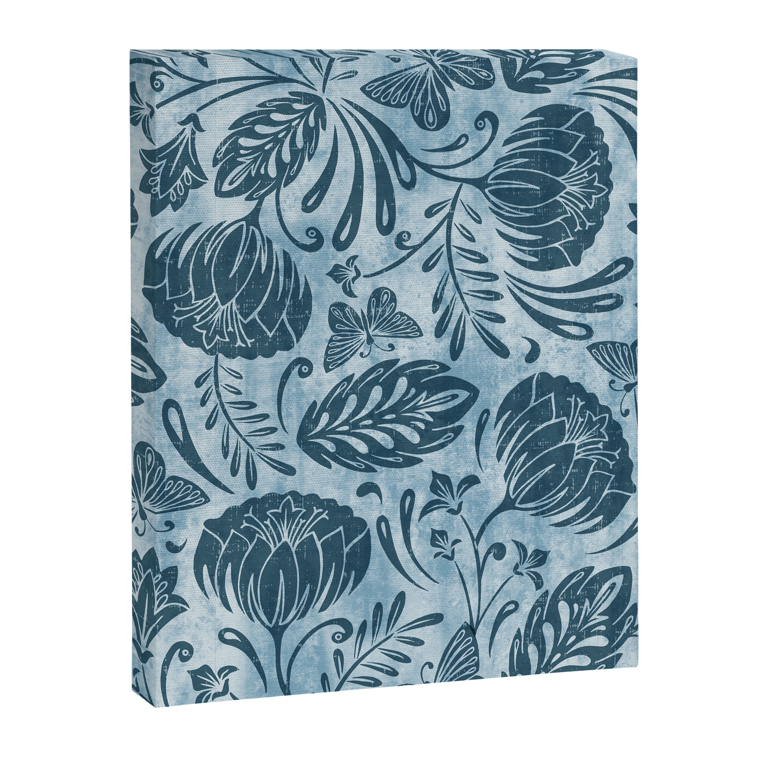 Arabella - Washed Indigo Canvas Print Gallery Image 8