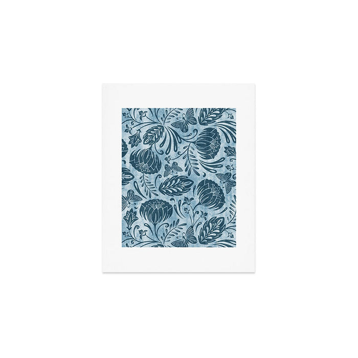 Arabella - Washed Indigo Art Print Gallery Image 1