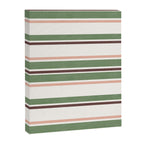 Daybed Stripe Ivory Green Multi Canvas Print Gallery Image 8