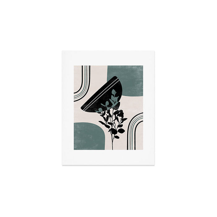 Eucalyptus Boho Botanical Art Print Gallery Image 1