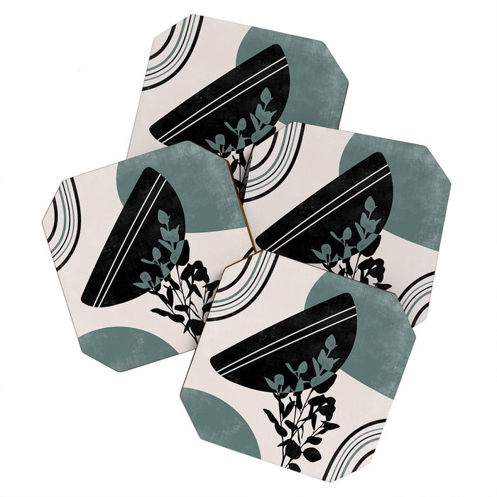 Eucalyptus Boho Botanical Coaster Gallery Image 1