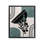 Eucalyptus Boho Botanical Framed Canvas Print Gallery Image 6