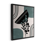 Eucalyptus Boho Botanical Framed Canvas Print Gallery Image 2