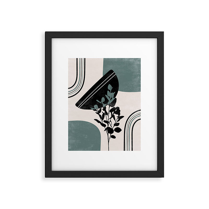 Eucalyptus Boho Botanical Framed Art Print Gallery Image 5