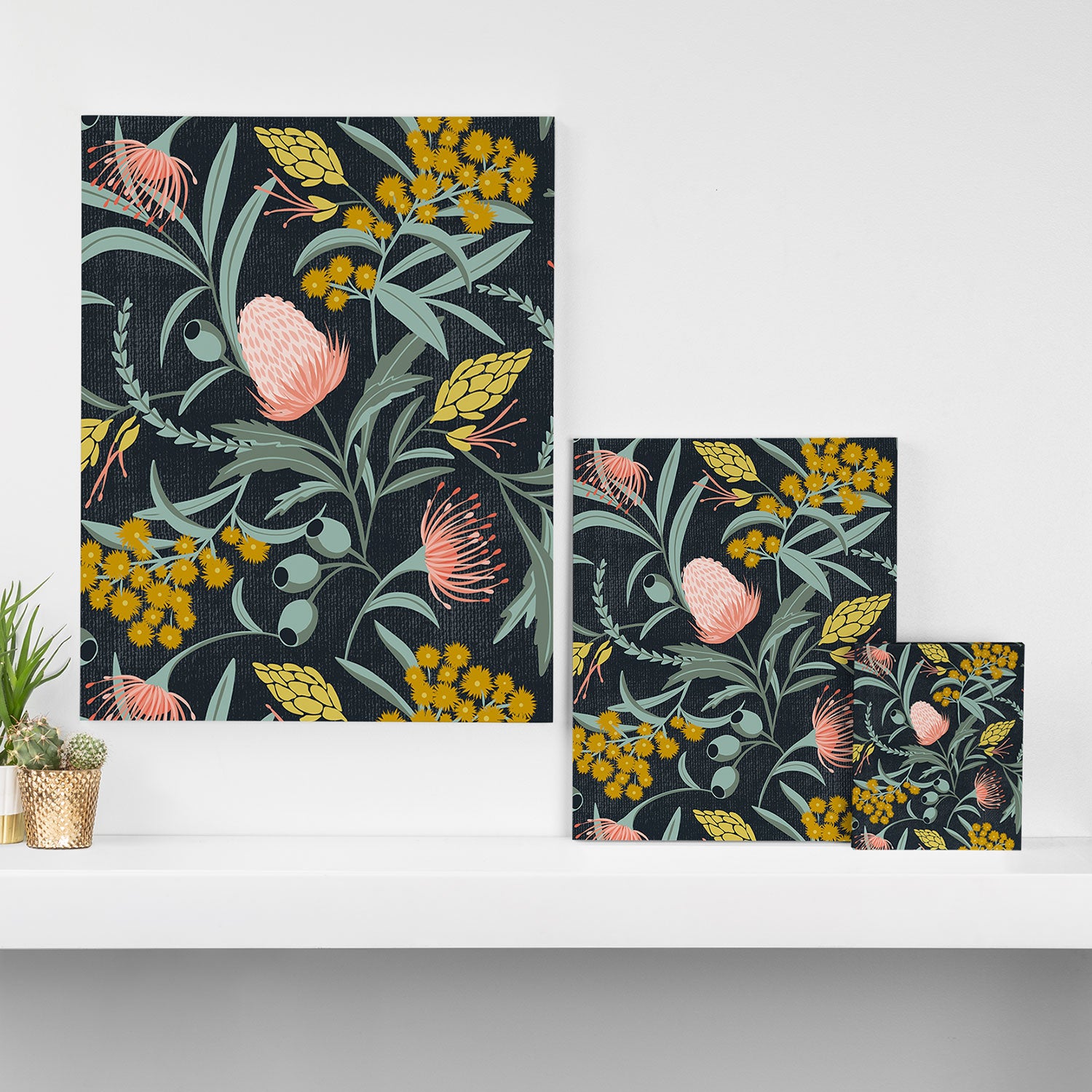 Flora Australis Canvas Print Gallery Image 3