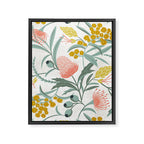Flora Australis White Framed Canvas Print Gallery Image 8