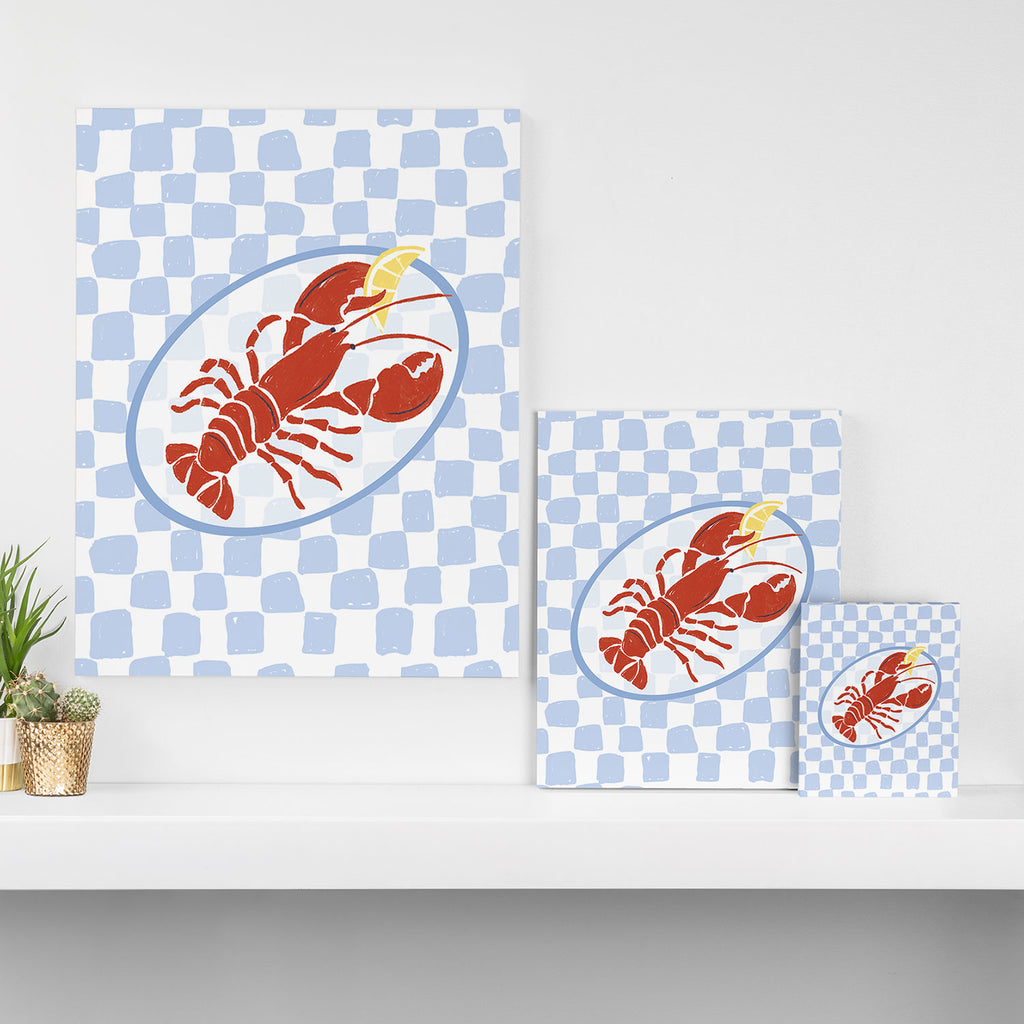 Fresh Lobster Canvas Print Gallery Image 3