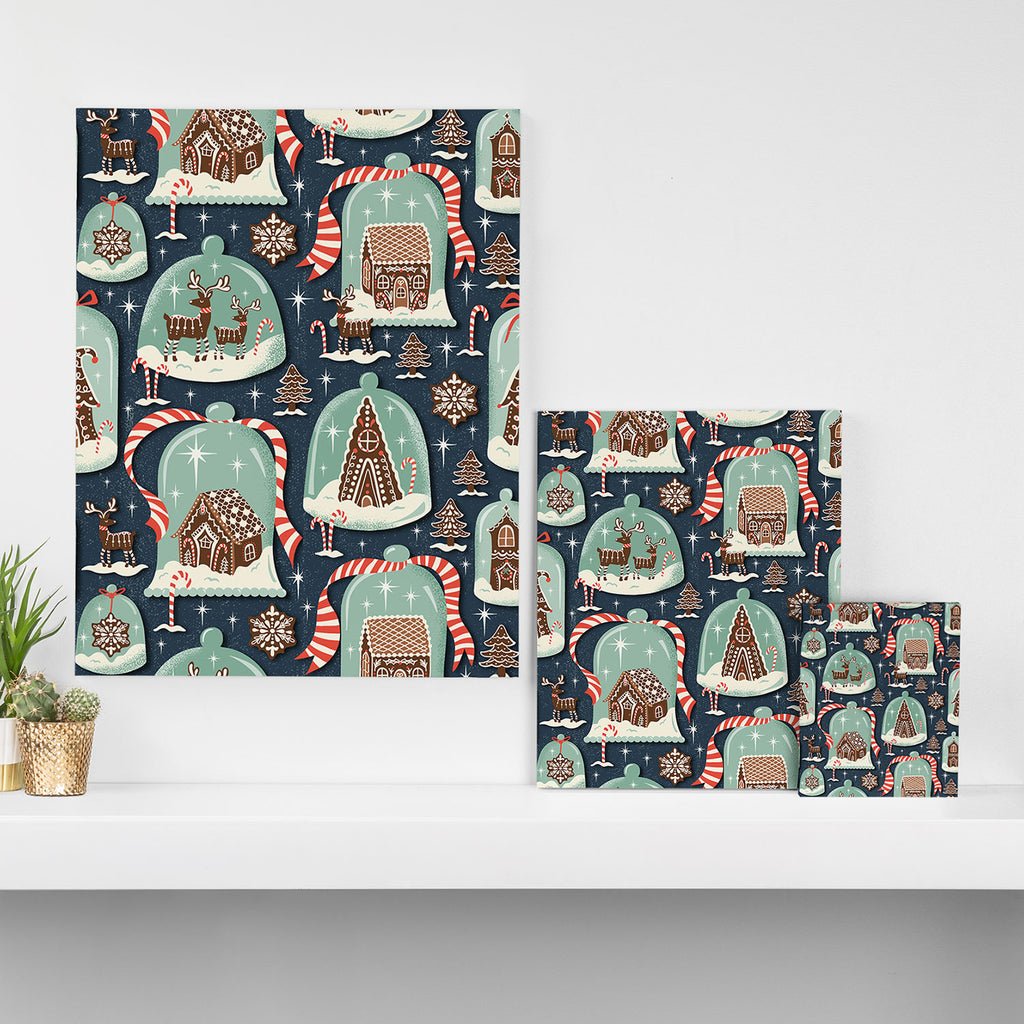 Gingerbread Village Canvas Print Gallery Image 3