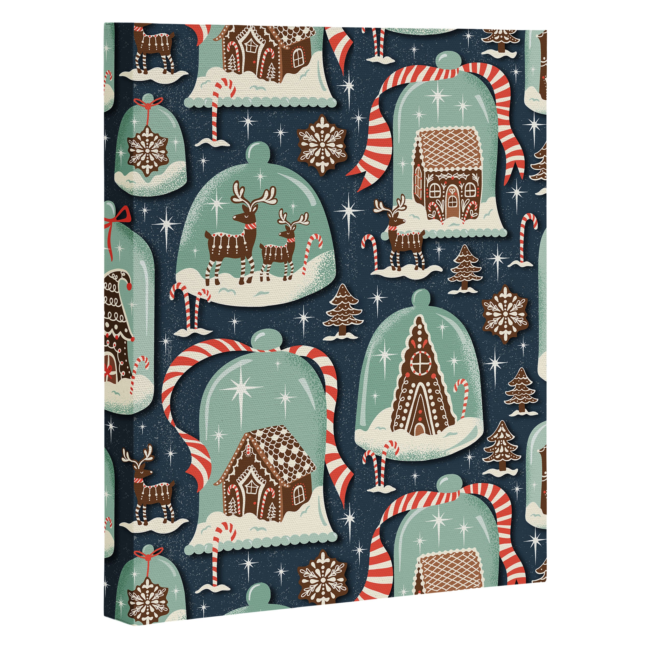 Gingerbread Village Canvas Print Gallery Image 3