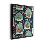 Gingerbread Village Framed Canvas Print Gallery Image 2