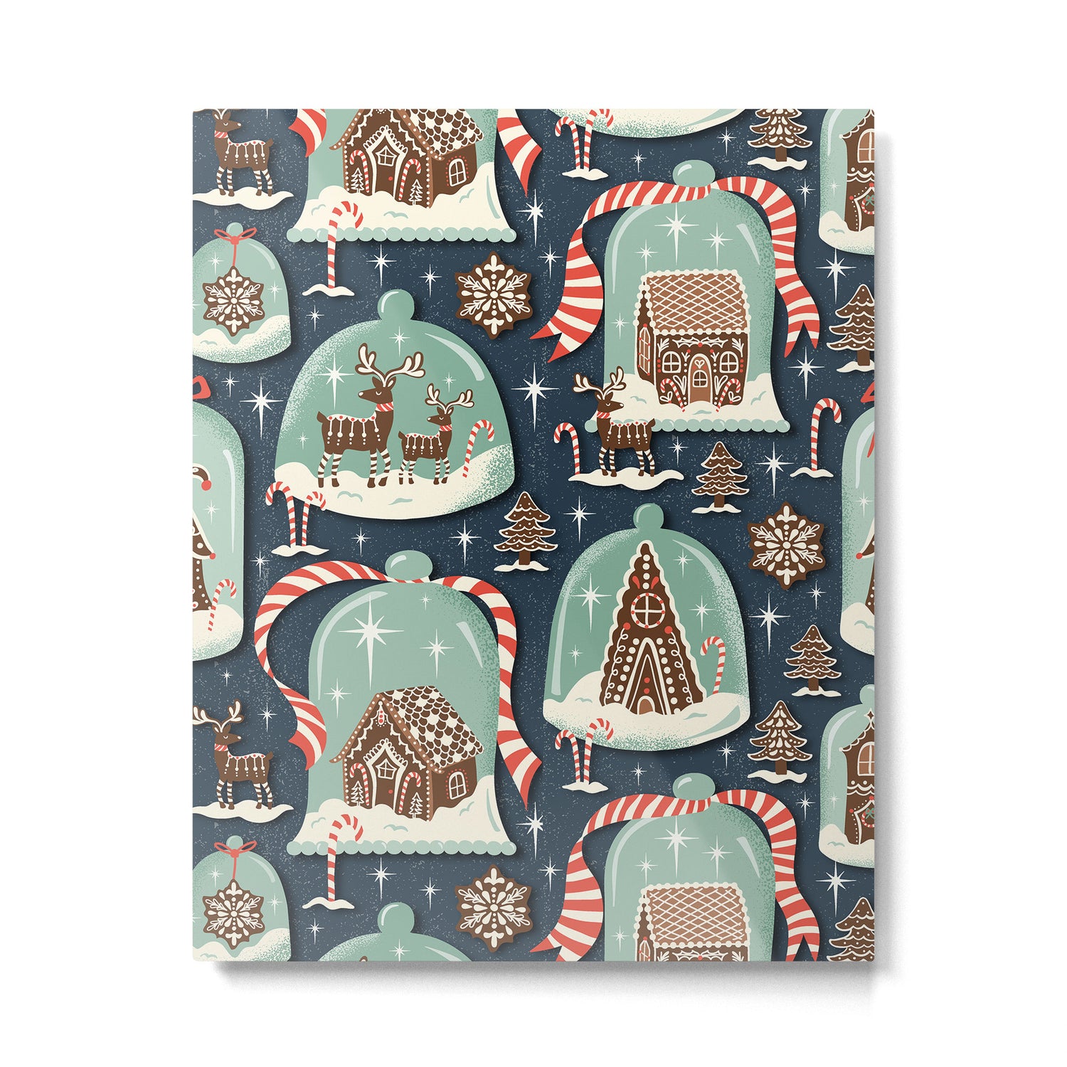 Gingerbread Village Metal Print Gallery Image 6