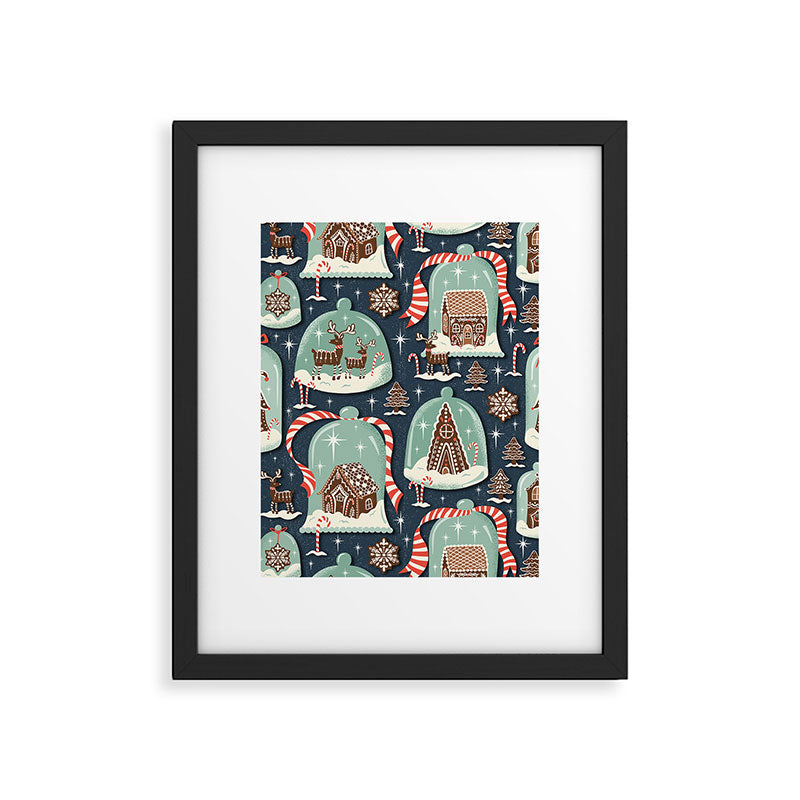 Gingerbread Village Framed Art Print Gallery Image 6