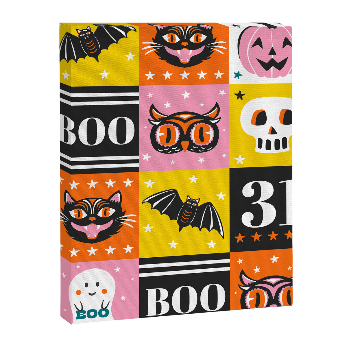 Halloween Block Party Canvas Print Gallery Image 8