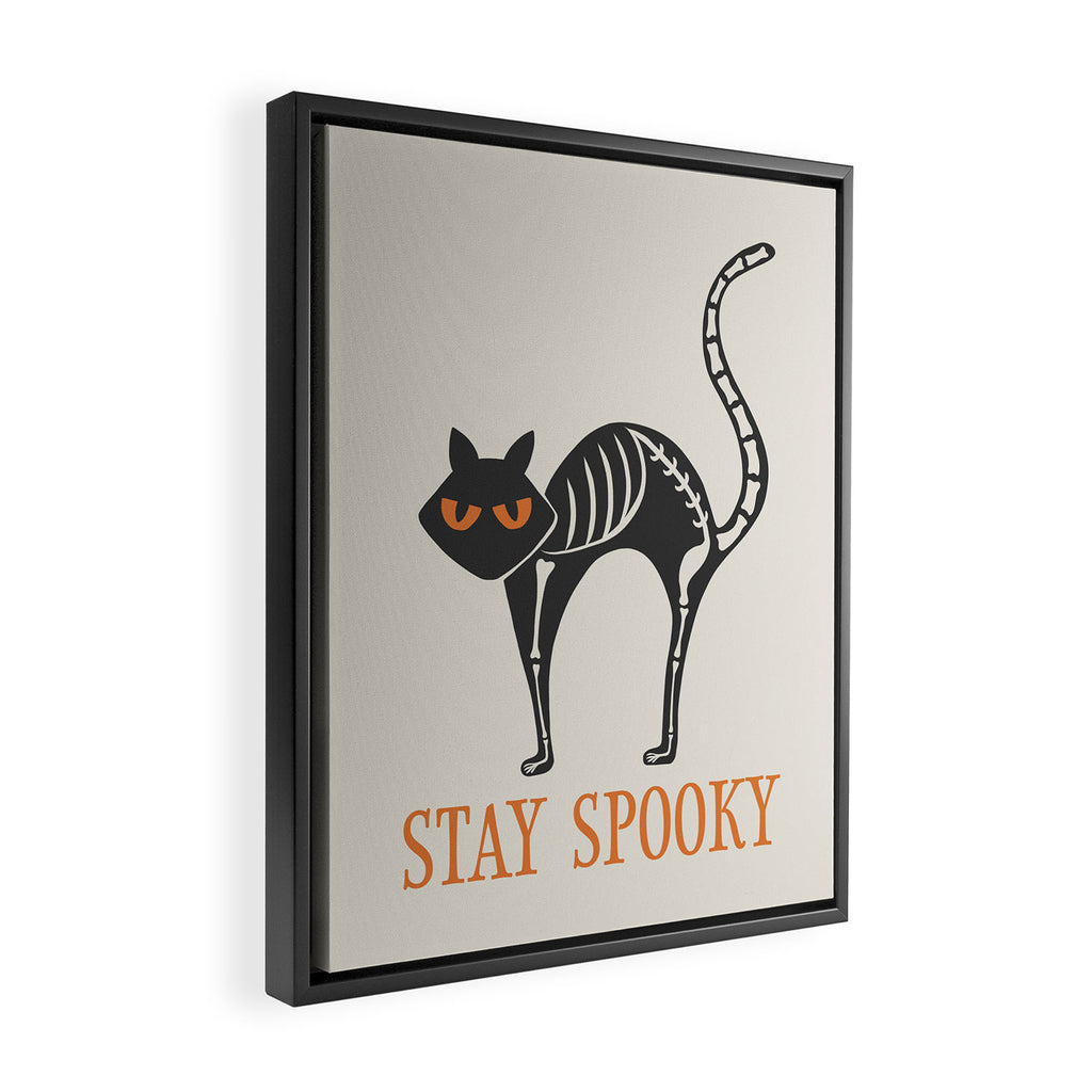 Halloween X-Ray Framed Canvas Print Gallery Image 2
