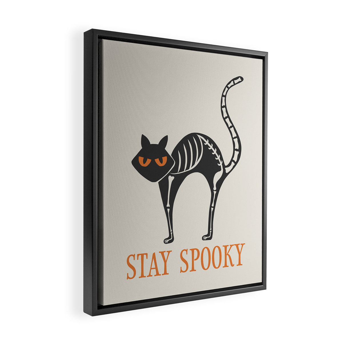 Halloween X-Ray Framed Canvas Print Gallery Image 2
